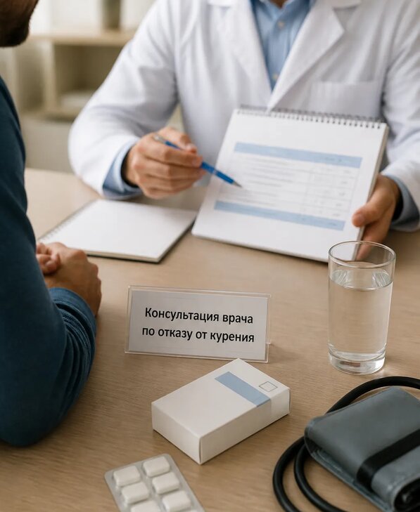 Консультация врача по отказу от курения для взрослых в Муре